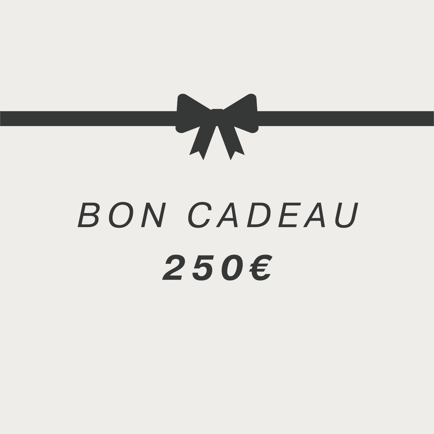 Bon cadeau