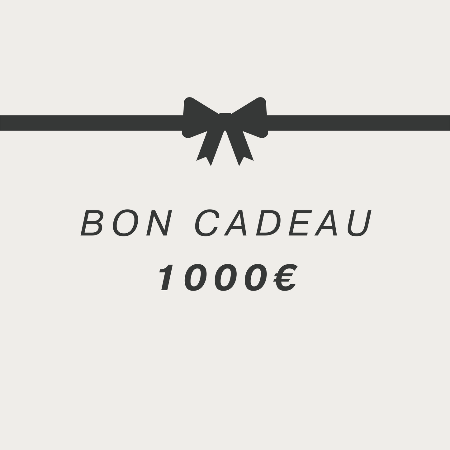 Bon cadeau